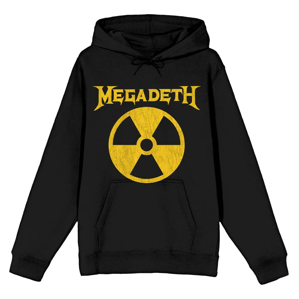Megadeth Merch 2026 Nuclear Symbol Hoodie Black Megadeth Hoodie Gift For Band Fans - Kdjoy Megadeth Merch 2026 Nuclear Symbol Hoodie Black Megadeth Hoodie Gift For Band Fans - Kdjoy