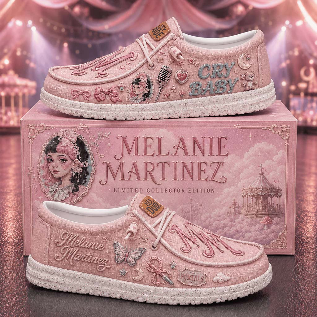 Melanie Martinez Cry Baby Shoes Portals Loafers Melanie Martinez Merch Gift For Sisters - Kdjoy