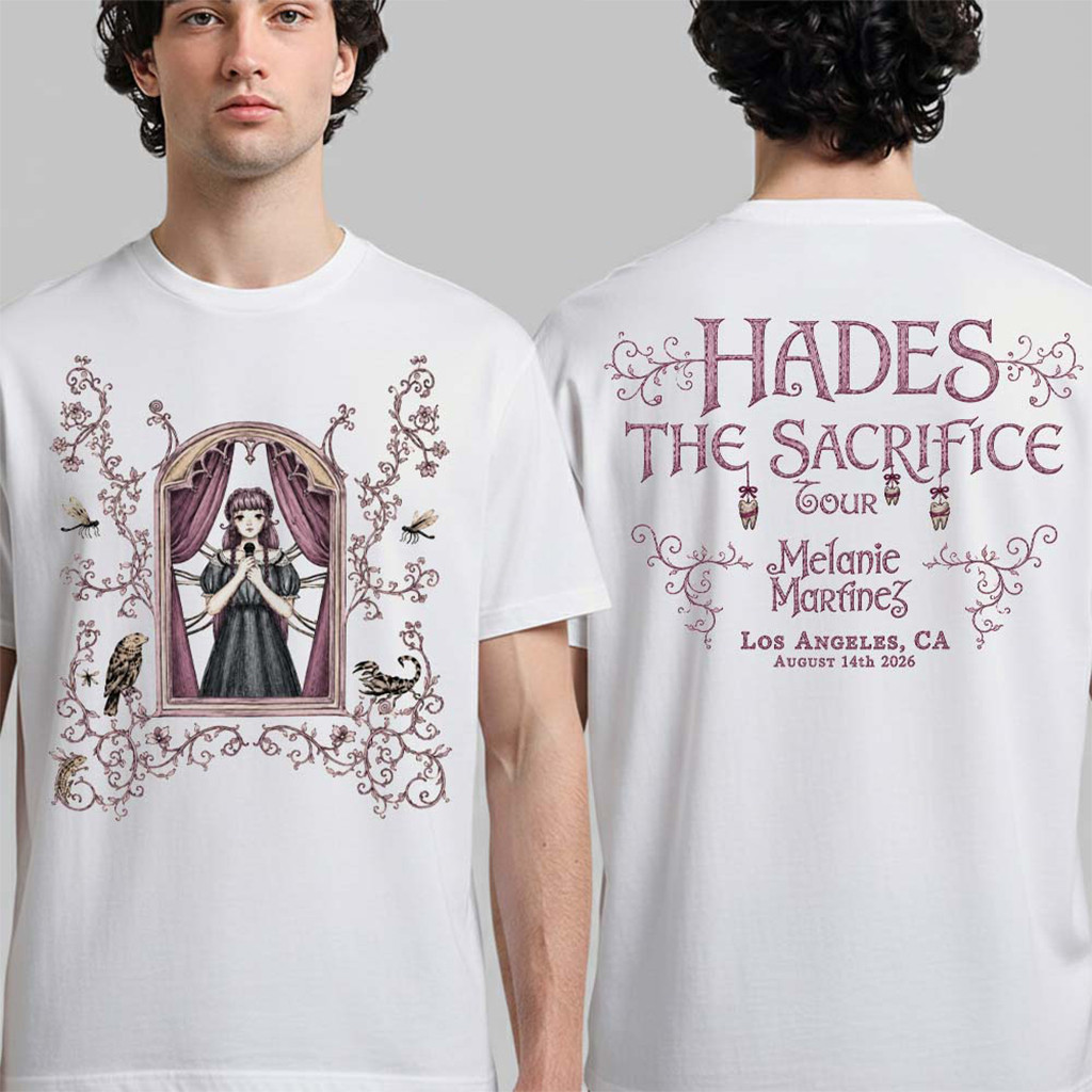 Melanie Martinez Merch Los Angeles CA 2026 Event Shirt Hades The Sacrifice Tour T-Shirt - Kdjoy