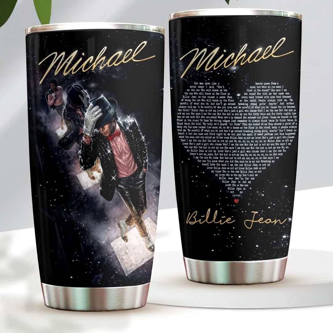 Michael Jackson Billie Jean Tumbler Michael Jackson Merch Best Gift For Music Lovers - Kdjoy Michael Jackson Billie Jean Tumbler Michael Jackson Merch Best Gift For Music Lovers - Kdjoy