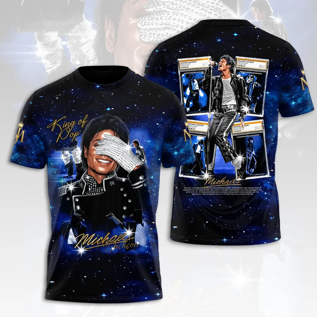 Michael Jackson King Of Pop T-Shirt Michael Jackson Merch Present For Music Lovers - Kdjoy Michael Jackson King Of Pop T-Shirt Michael Jackson Merch Present For Music Lovers - Kdjoy