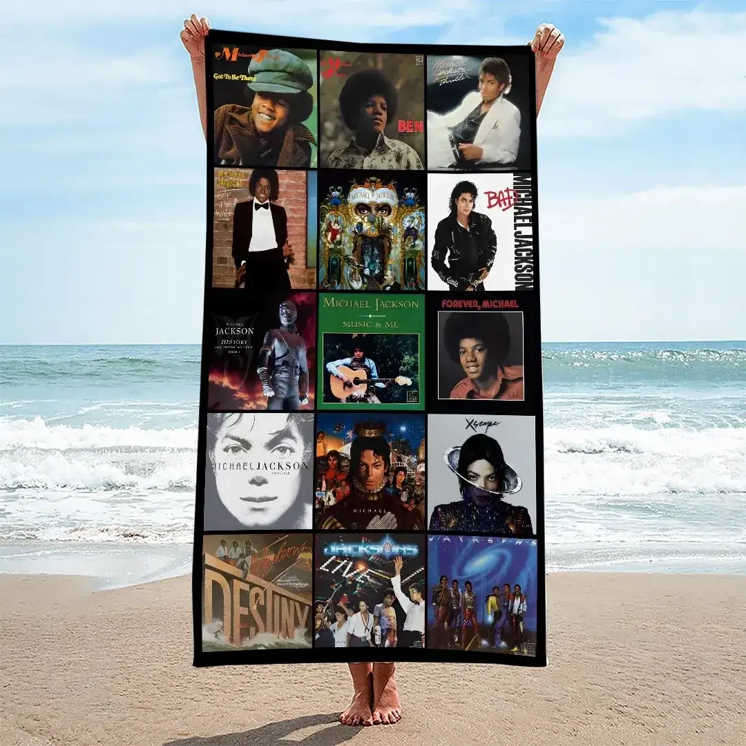Michael Jackson Merch 2026 Beach Towel Summer Gifts For Music Lovers - Kdjoy
