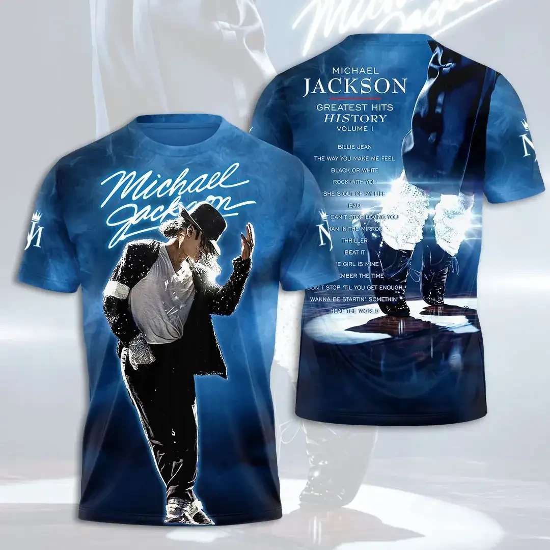 Michael Jackson Merch 2026 Greatest Hits History Volume I Michael Jackson T-Shirt Music Fan Gifts - Kdjoy