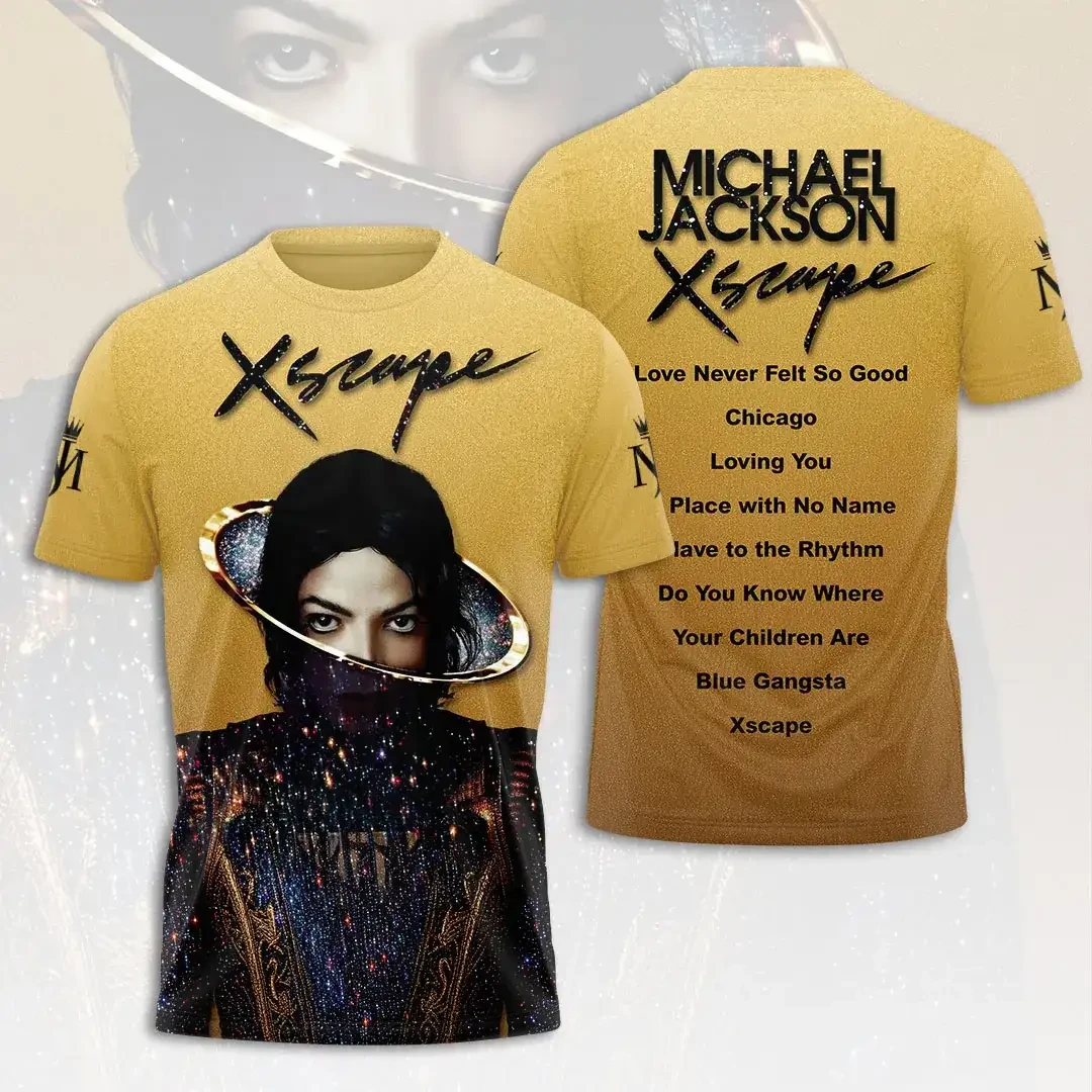 Michael Jackson Merch 2026 Xscape T-Shirt Best Gifts For Music Lovers - Kdjoy