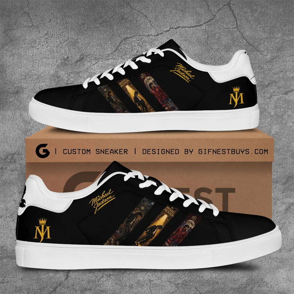 Michael Jackson Merch The King Of Pop Michael Jackson Shoes Gifts For Music Fans - Kdjoy
