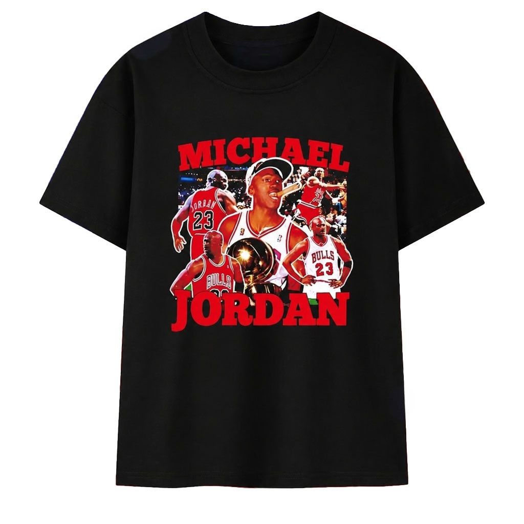 Michael Jordan Chicago Bulls 23 Legend T-Shirt Michael Jordan Merch Gift For Basketball Fans - Kdjoy