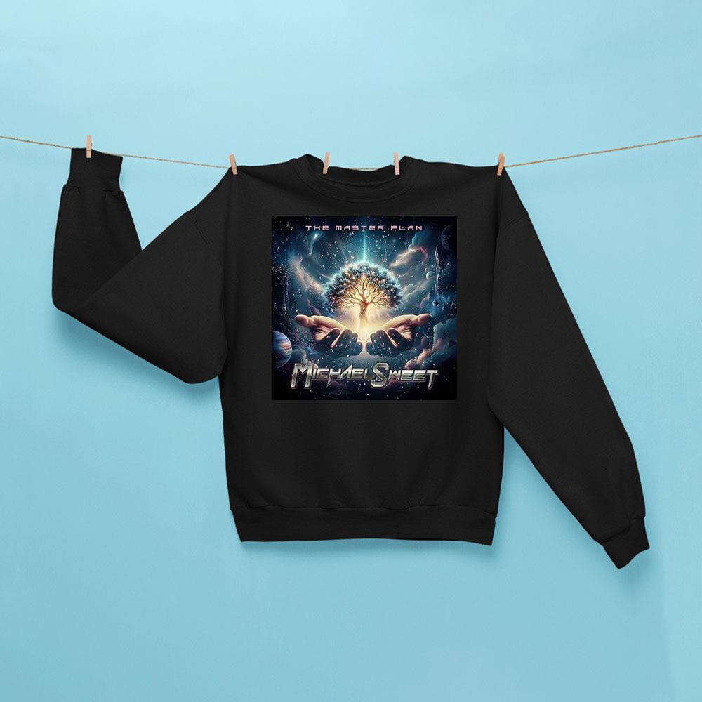 Michael Sweet The Master Plan Sweatshirt Black Michael Sweet Merch Gifts For Music Lovers - Kdjoy Michael Sweet The Master Plan Sweatshirt Black Michael Sweet Merch Gifts For Music Lovers - Kdjoy