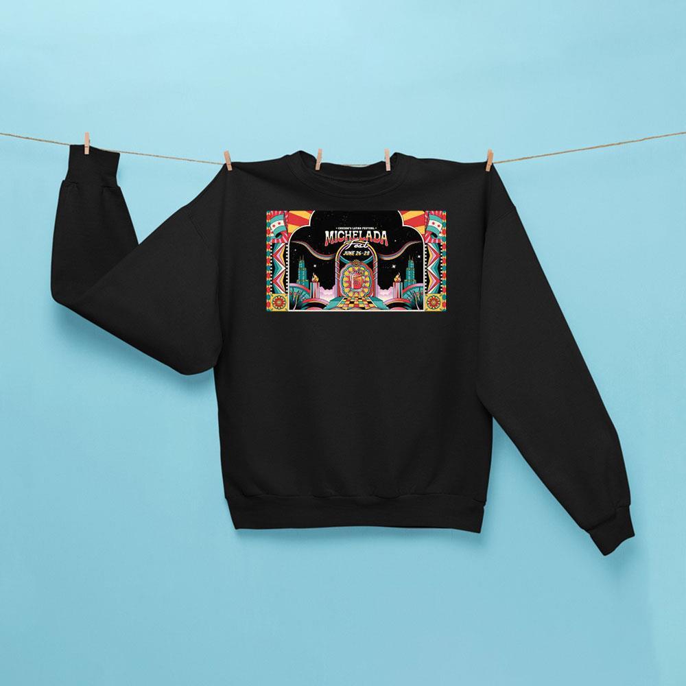 Michelada Fest 2026 Sweatshirt Black Best Gifts For Music Lovers - Kdjoy