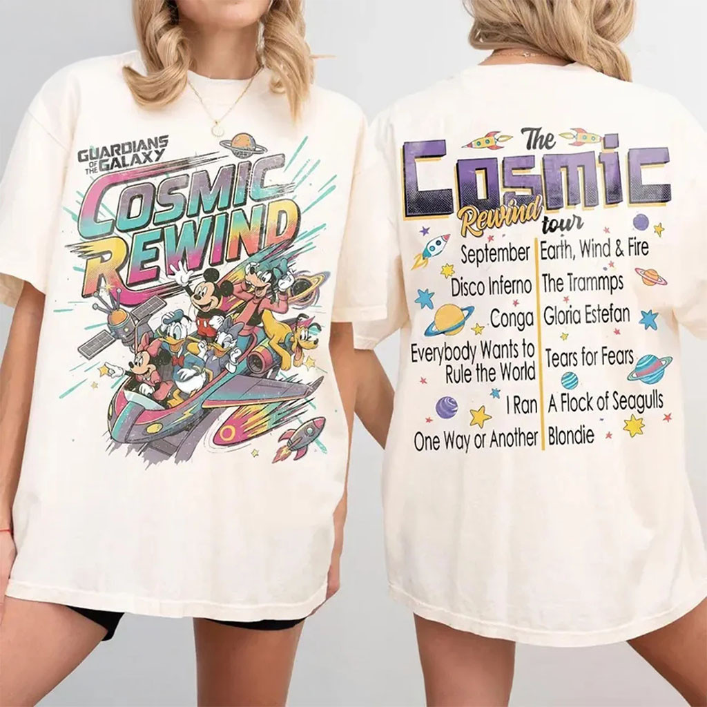 Mickey Friends Guardians Of The Galaxy Cosmic Rewind T-Shirt 2026 Best Gift For Daughter - Kdjoy Mickey Friends Guardians Of The Galaxy Cosmic Rewind T-Shirt 2026 Best Gift For Daughter - Kdjoy