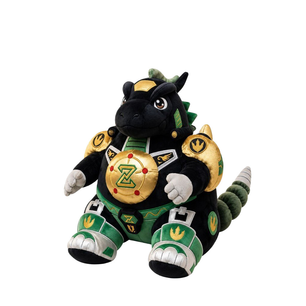Mighty Morphin Power Rangers Dragonzord Plush Pillow Cute Dragon Merch BFF Gifts - Kdjoy