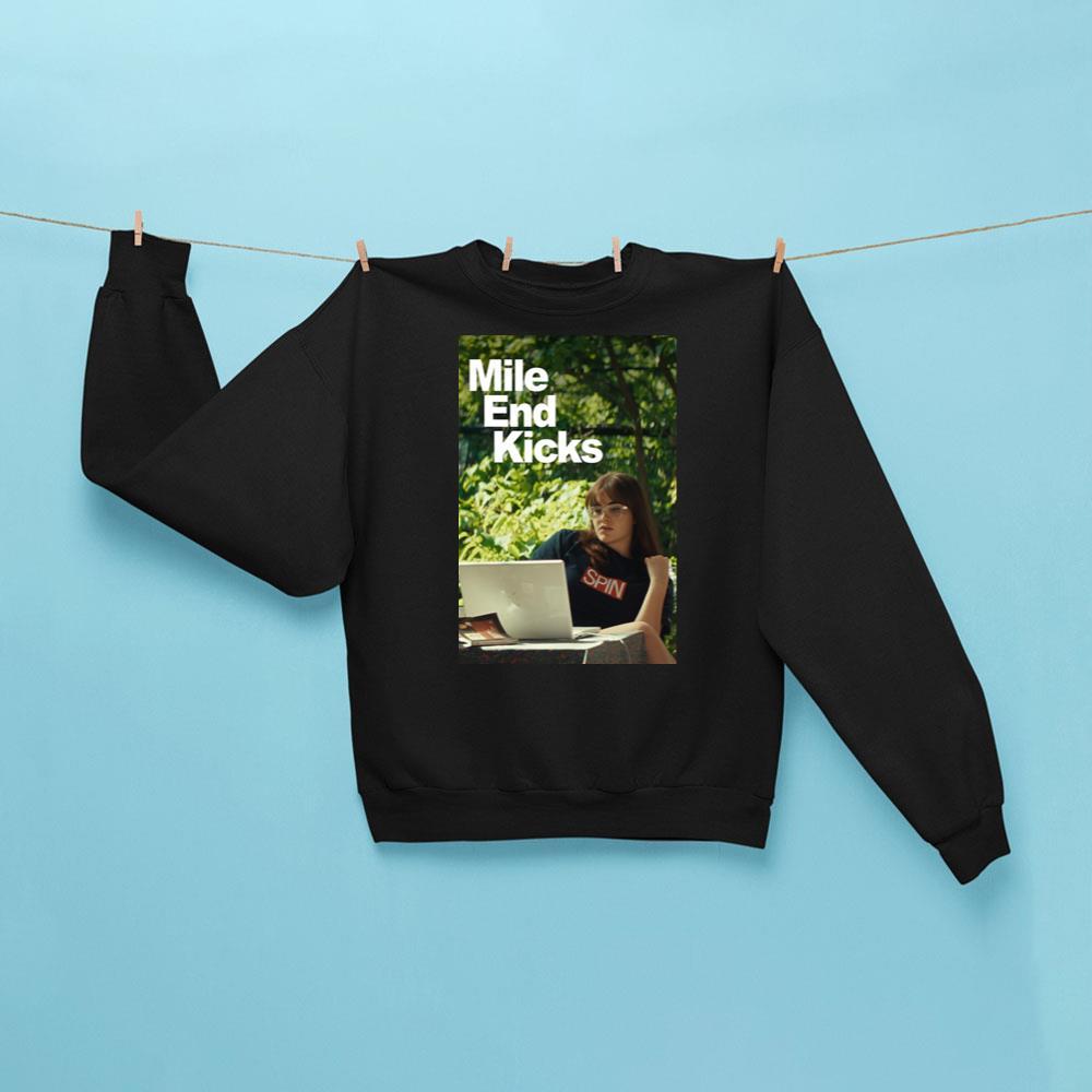 Mile End Kicks 2026 Movie Sweatshirt Black Mile End Kicks Merch Gifts For Movie Lovers - Kdjoy Mile End Kicks 2026 Movie Sweatshirt Black Mile End Kicks Merch Gifts For Movie Lovers - Kdjoy