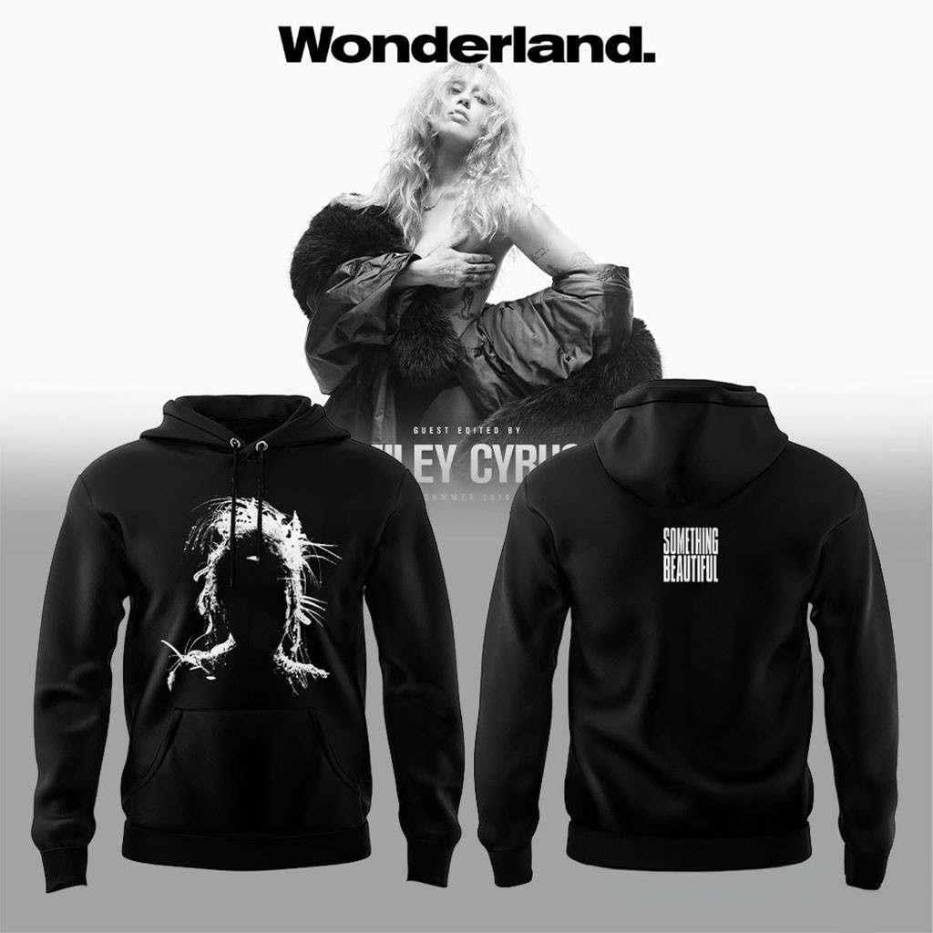Miley Cyrus 2026 Something Beautiful Album Hoodie Miley Cyrus Merch 2026 Gift For Music Fans - Kdjoy