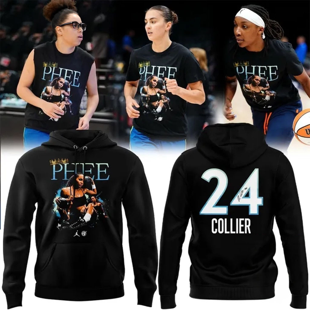 Minnesota Lynx Napheesa Collier Queen Of The Court Hoodie #24 MN Lynx Merch Gift For Fans Minnesota Lynx Napheesa Collier Queen Of The Court Hoodie #24 MN Lynx Merch Gift For Fans