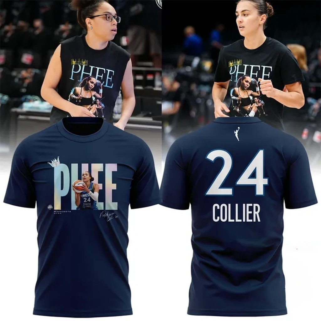Minnesota Lynx Queen Phee 2026 Signature T-Shirt #24 MN Lynx Merch Present For Basketball Fans Minnesota Lynx Queen Phee 2026 Signature T-Shirt #24 MN Lynx Merch Present For Basketball Fans