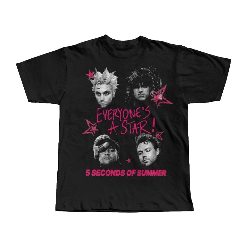 Mintaka By Wada Merch 2026 5SOS X MBW X EAS X T-Shirt 5SOS Merch Gift For Music Lovers - Kdjoy