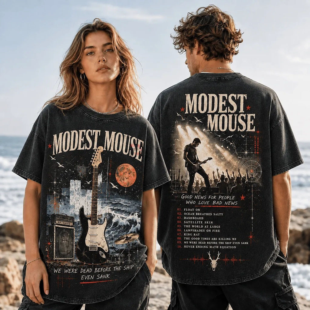Modest Mouse Good News For People Who Love Bad News Shirt 2026 Modest Mouse Merch Fan Gifts Modest Mouse Good News For People Who Love Bad News Shirt 2026 Modest Mouse Merch Fan Gifts