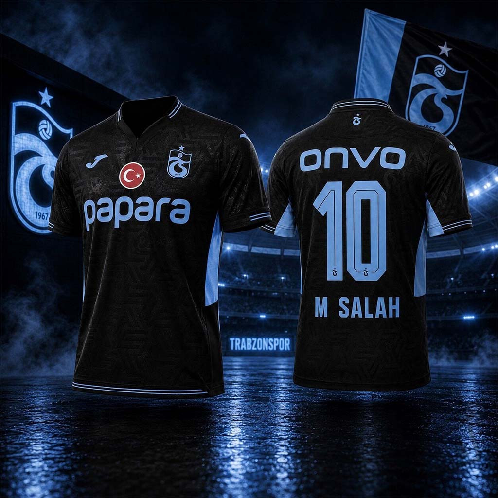Mohamed Salah Trabzonspor 2026 27 Third Kit Jersey #10 Mohamed Salah Merch Football Fan Gifts - Kdjoy Mohamed Salah Trabzonspor 2026 27 Third Kit Jersey #10 Mohamed Salah Merch Football Fan Gifts - Kdjoy