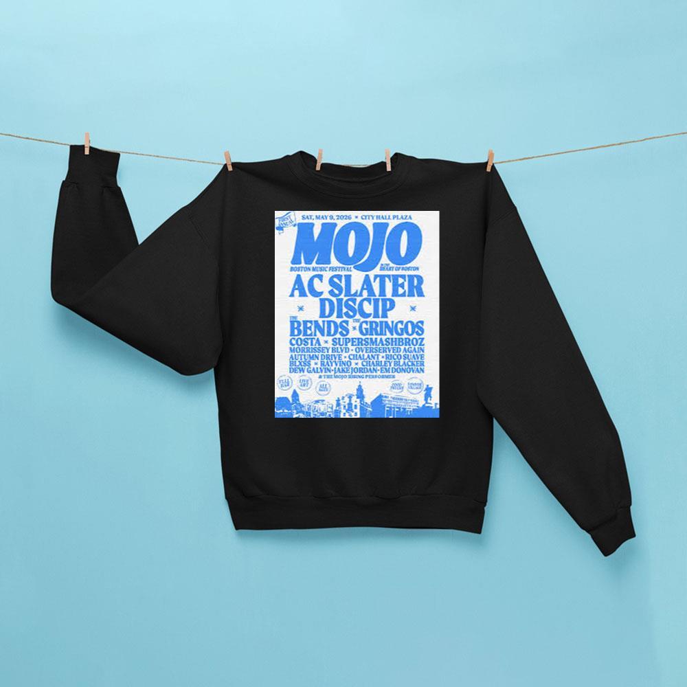 Mojo Fest 2026 Sweatshirt Black Birthday Gift For Husband - Kdjoy Mojo Fest 2026 Sweatshirt Black Birthday Gift For Husband - Kdjoy