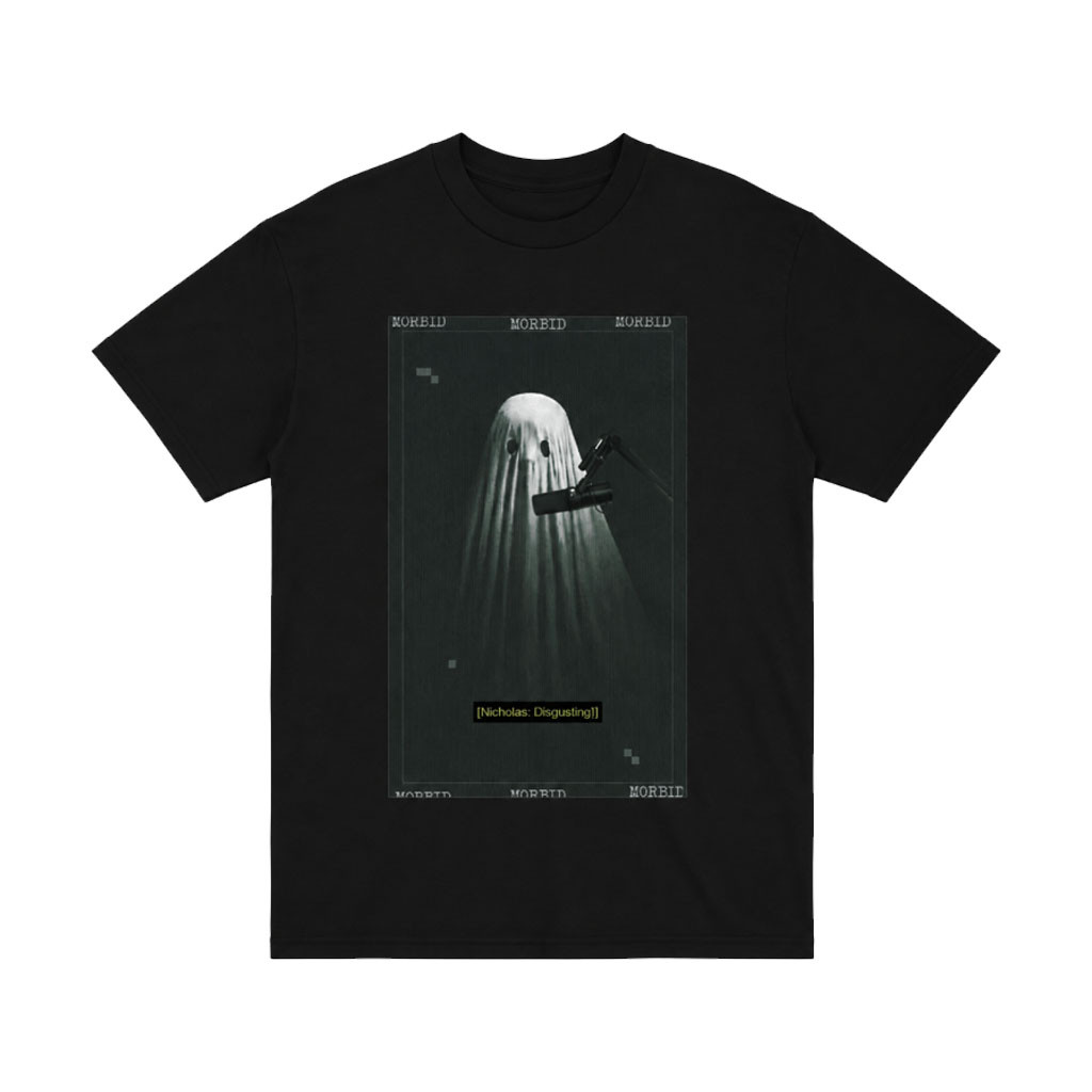 Morbid Podcast Merch 2026 Ghost Podcast Nicholas Disgusting T-Shirt Gift For Halloween - Kdjoy