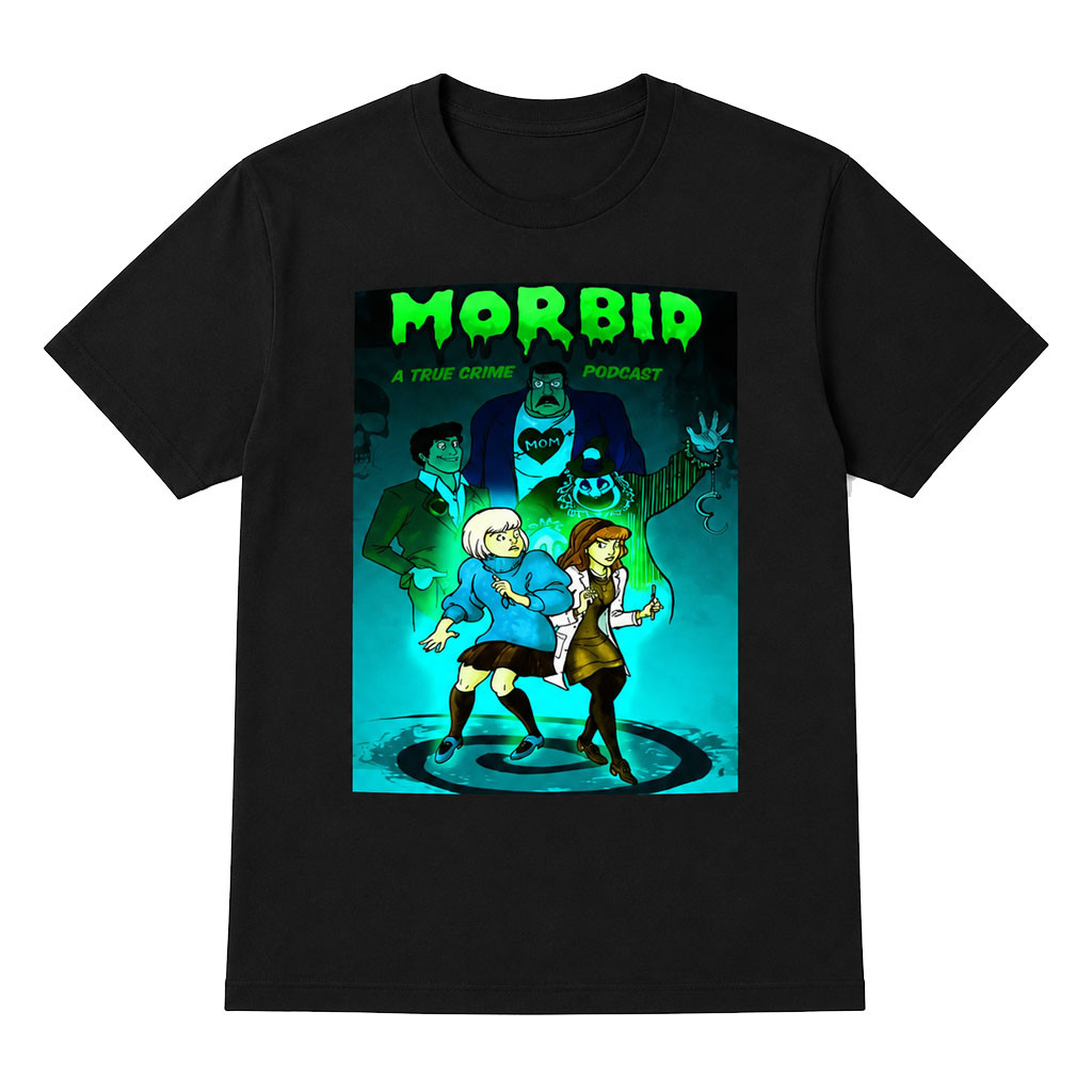 Morbid Podcast Merch 2026 Morbid Podcast Blue Archive Cute T-Shirt Spooky Gift Ideas - Kdjoy