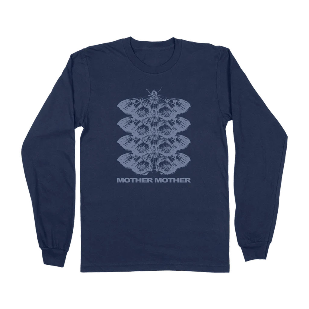 Mother Mother Merch 2026 Moth Long Sleeve Shirt Gifts For Rock Music Lovers - Kdjoy