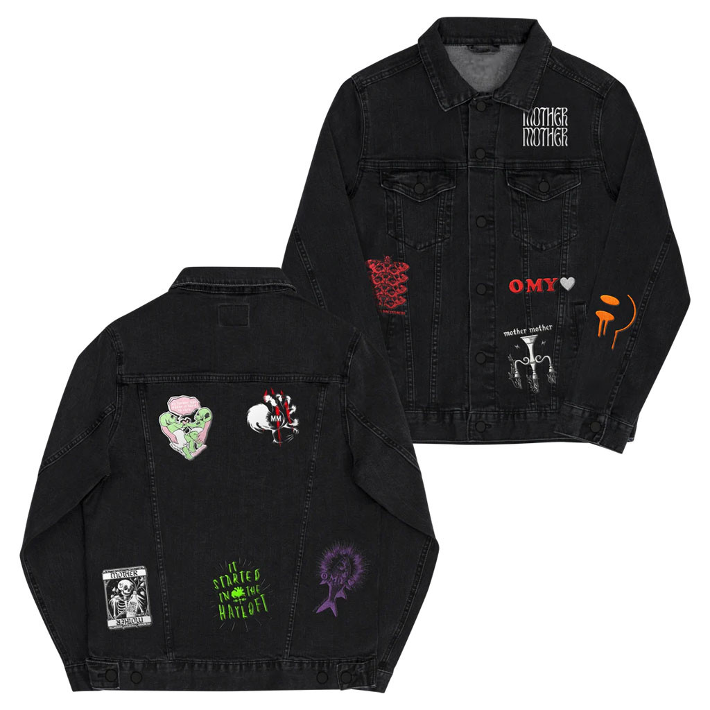 Mother Mother Merch 2026 Patch Denim Jacket Presents For Rock Music Lovers - Kdjoy