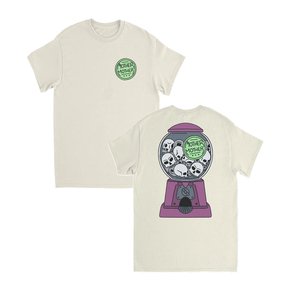 Mother Mother Merch 2026 Skull Machine T-Shirt Mother Mother Band Shirt Gift For Rock Fans - Kdjoy Mother Mother Merch 2026 Skull Machine T-Shirt Mother Mother Band Shirt Gift For Rock Fans - Kdjoy