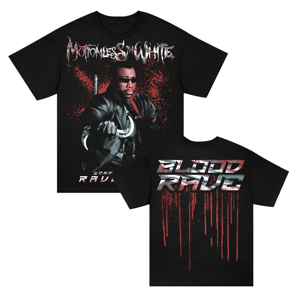 Motionless In White Merch 2026 Scranton PA Ravecore T-Shirt Black MIW Merch Gift For Fans - Kdjoy Motionless In White Merch 2026 Scranton PA Ravecore T-Shirt Black MIW Merch Gift For Fans - Kdjoy