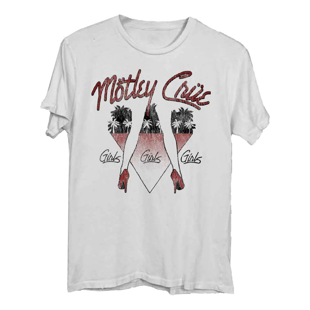 Motley Crue Merch 45th Anniversary Girls Girls Girls T-Shirt 2026 Gift For Band Fans