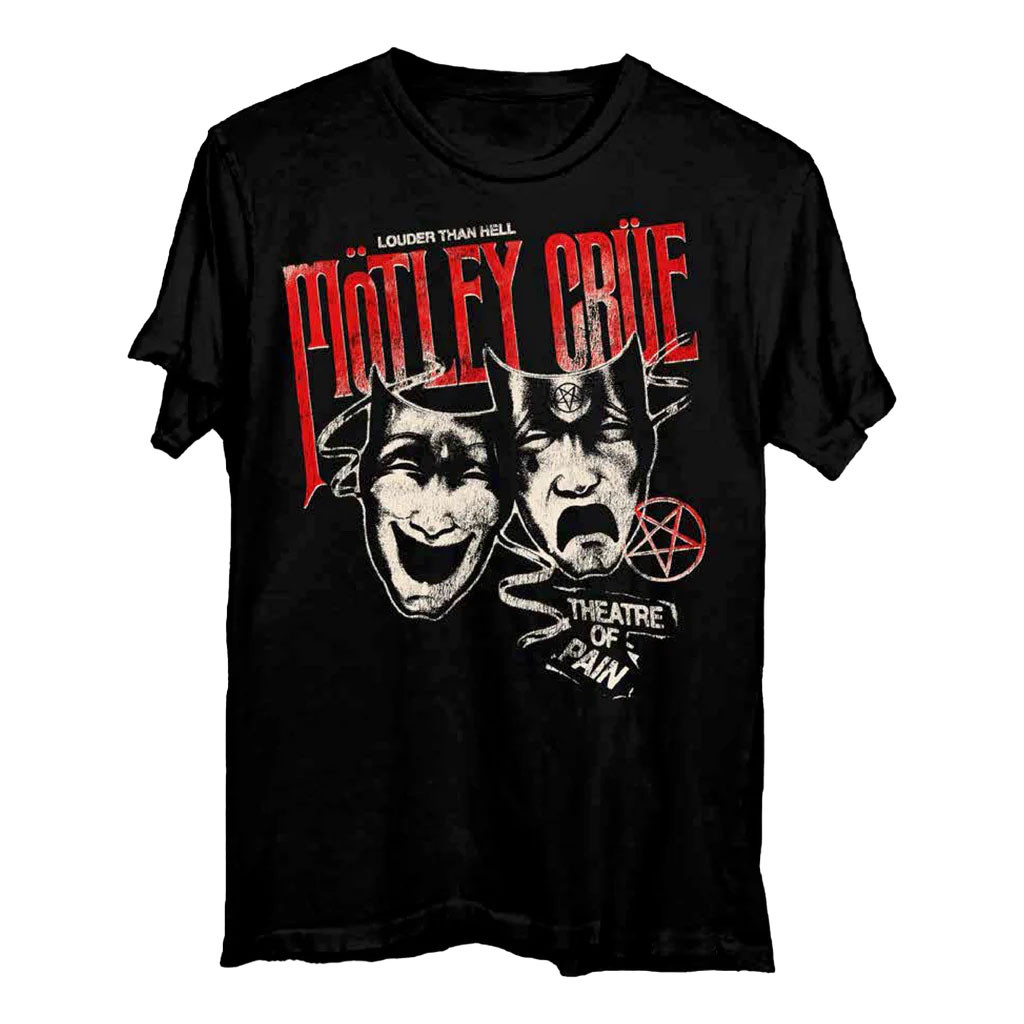 Motley Crue Merch 45Th Anniversary Theatre Of Pain T-Shirt 2026 Gift Ideas For Band Fans Motley Crue Merch 45Th Anniversary Theatre Of Pain T-Shirt 2026 Gift Ideas For Band Fans
