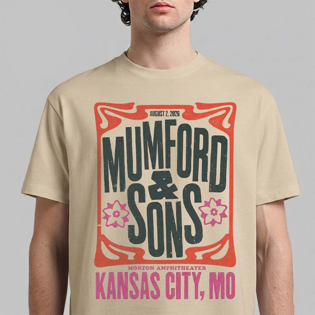 Mumford And Sons Kansas City MO 2026 Event Poster T-Shirt Mumford And Sons Merch Present - Kdjoy Mumford And Sons Kansas City MO 2026 Event Poster T-Shirt Mumford And Sons Merch Present - Kdjoy