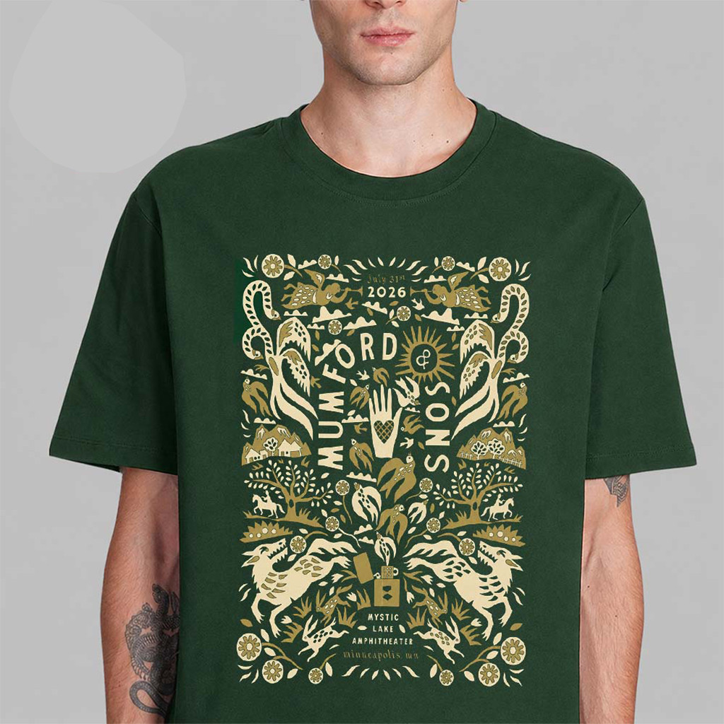 Mumford And Sons Minneapolis MN 2026 T-Shirt Mumford And Sons Merch Gifts For Rock Fan - Kdjoy