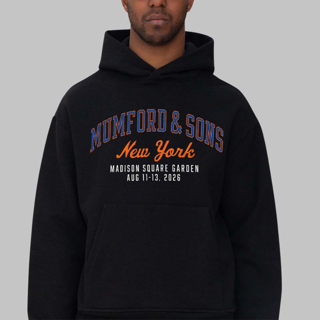 Mumford And Sons New York City 2026 Hoodie Mumford And Sons x KY Knicks Merch Fans Gifts - Kdjoy Mumford And Sons New York City 2026 Hoodie Mumford And Sons x KY Knicks Merch Fans Gifts - Kdjoy