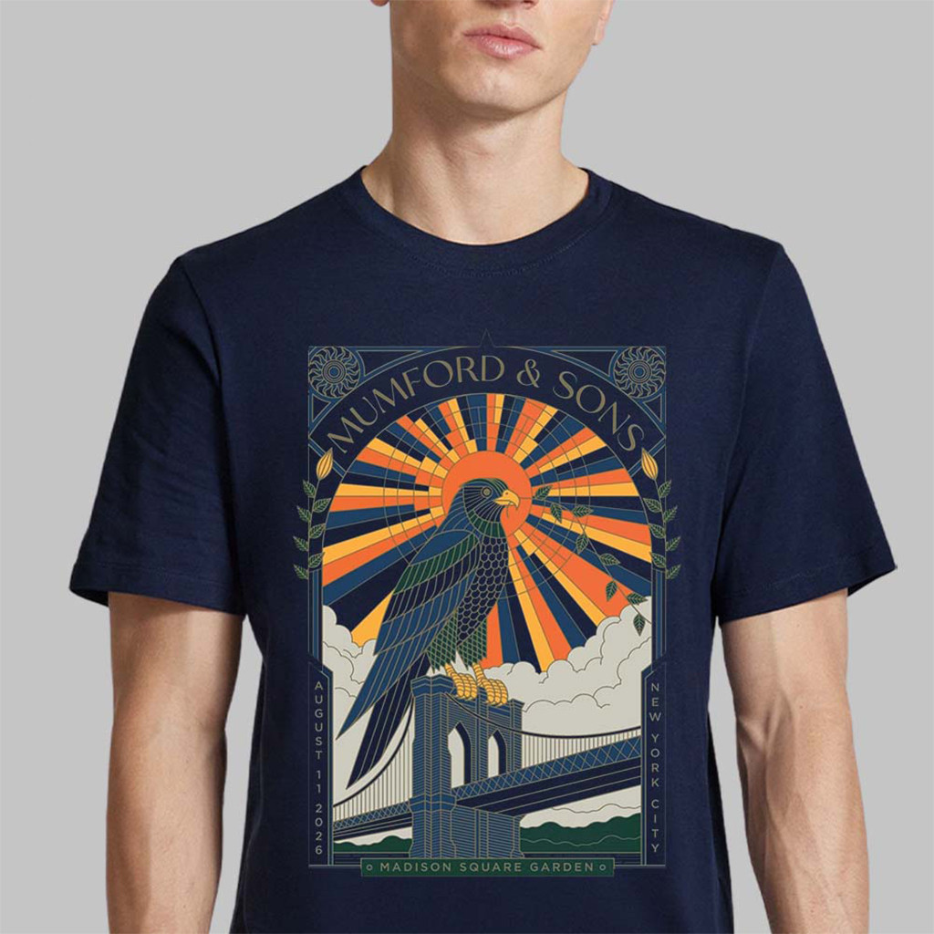 Mumford And Sons New York City 2026 Night 1 Event T-Shirt Mumford And Sons Merch Fans Gifts - Kdjoy