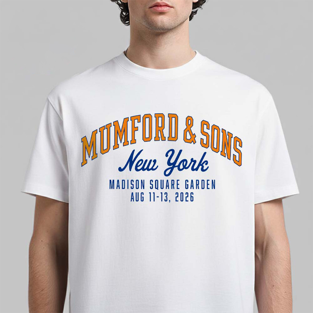 Mumford And Sons New York City 2026 Shirt Mumford And Sons x KY Knicks Merch Gifts For Fans - Kdjoy