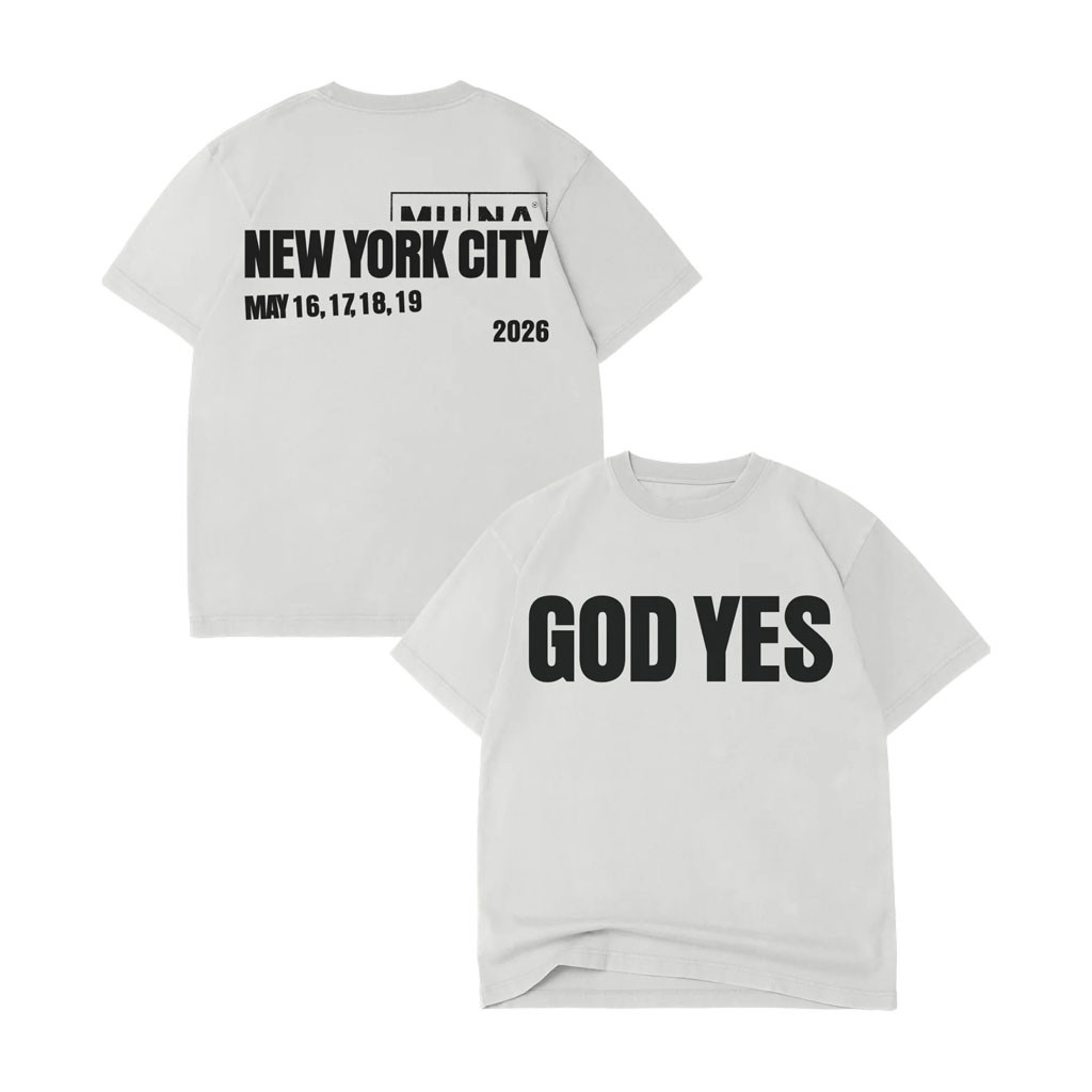 Muna Merch 2026 NYC May 26 Event T-Shirt God Yest Shirt Muna Tour Merchandise Gift For Band Fan - Kdjoy