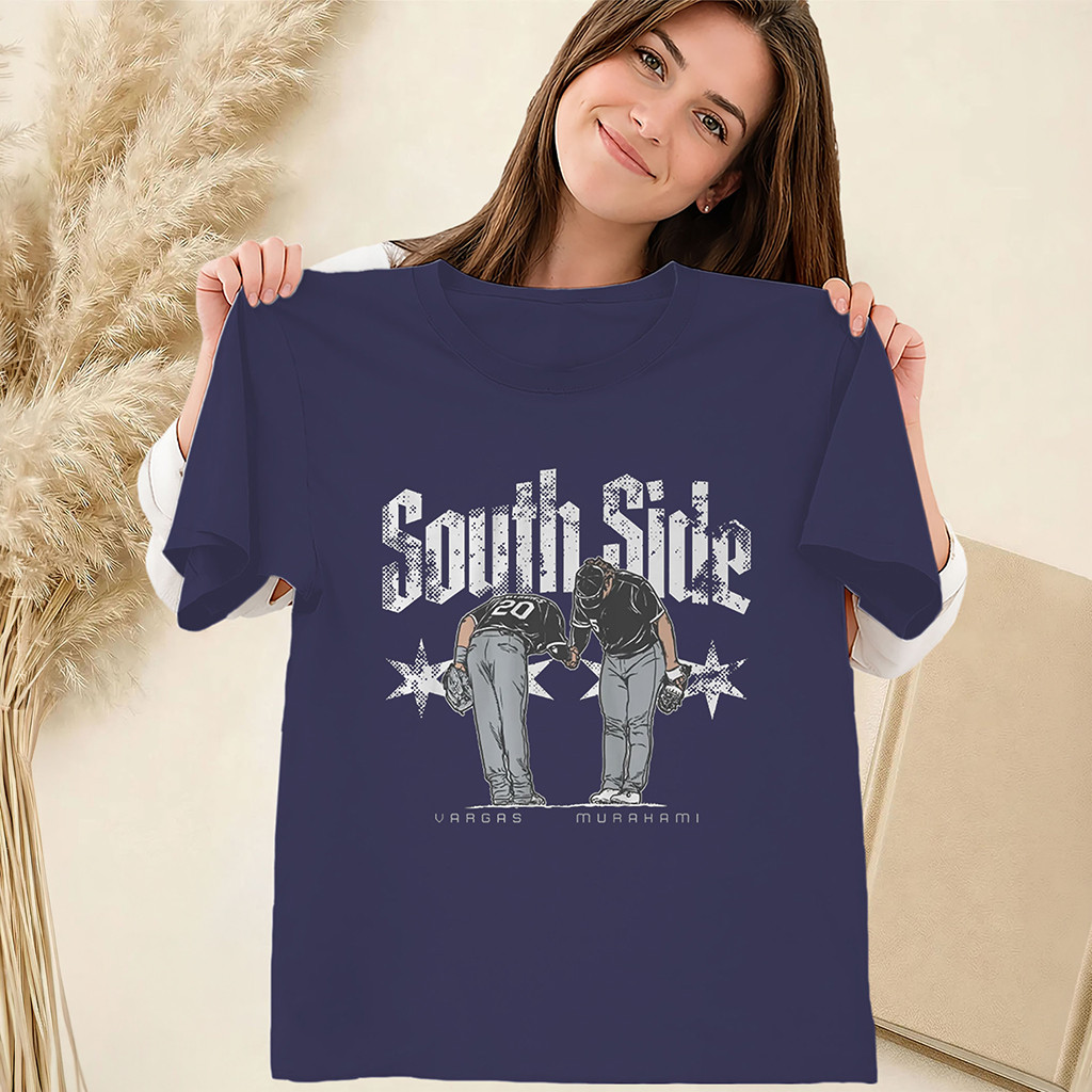 Mune And Miggy South Side Shirt Munetaka Murakami And Miguel Vargas Take A Bow White Sox Merch - Kdjoy