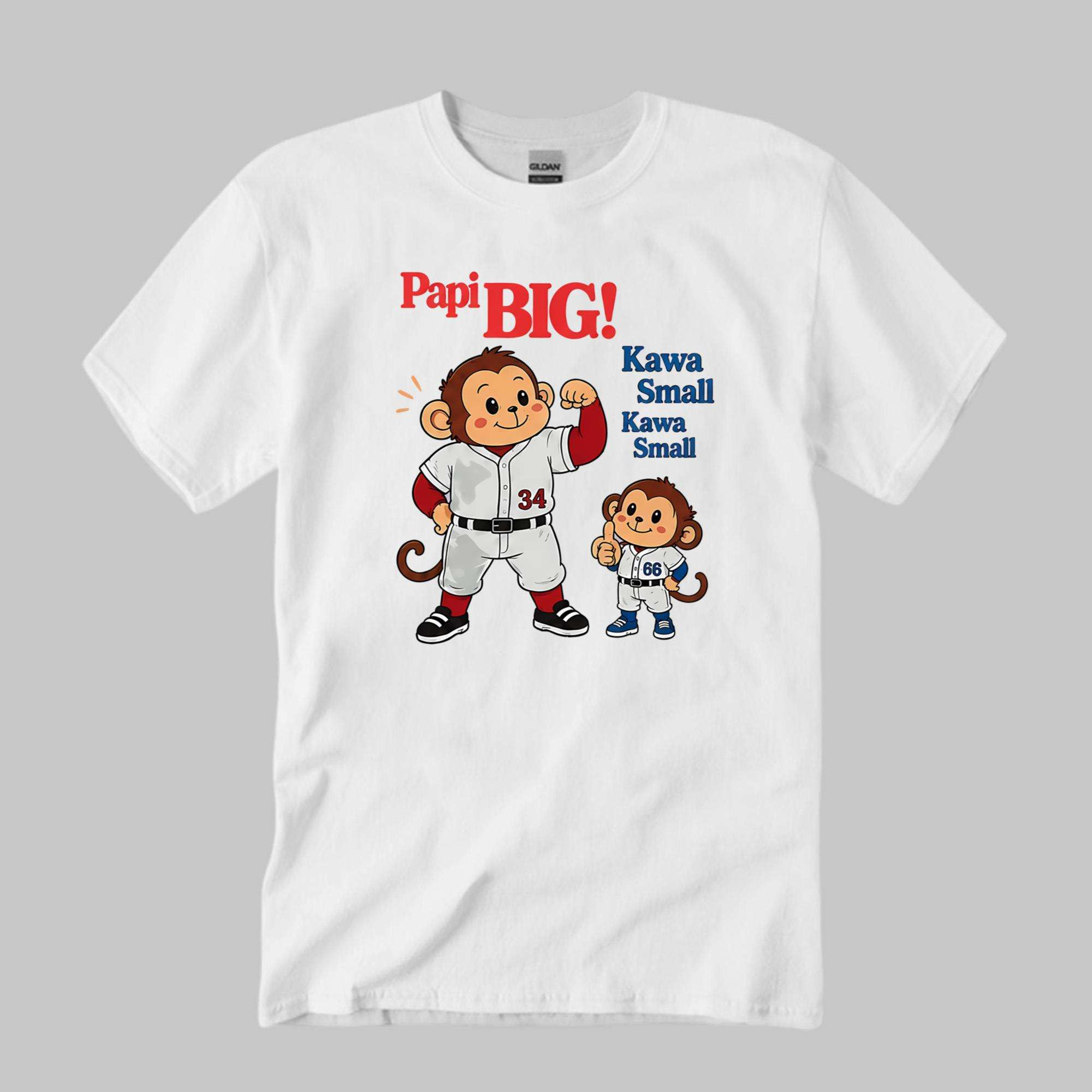 Munenori Kawasaki Papi Big Kawa Small Shirt Munenori Kawasaki Merch Gifts For Baseball Lovers - Kdjoy