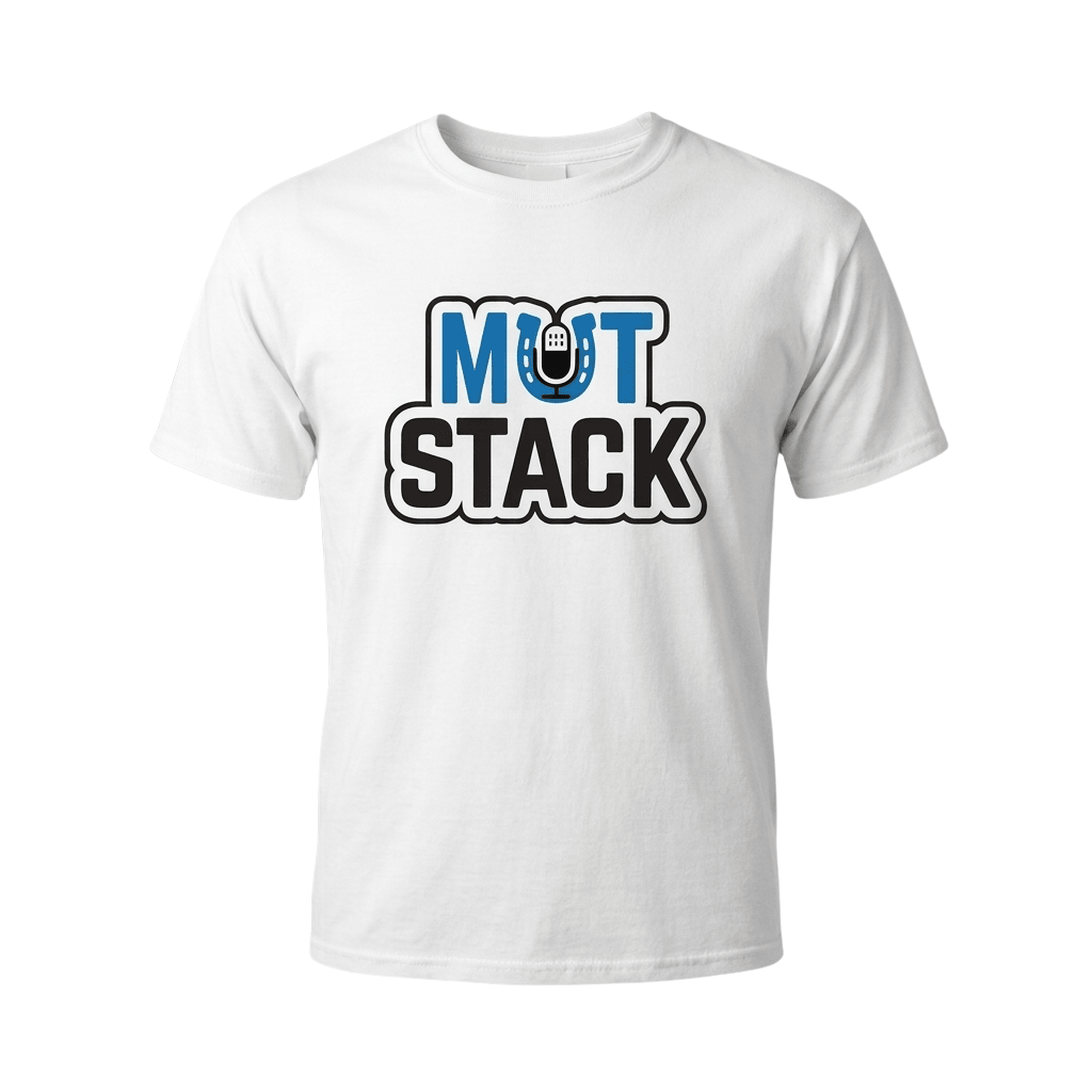 MutStack T-Shirt White Podcast Graphic Tee Unique Gifts For Husband - Kdjoy MutStack T-Shirt White Podcast Graphic Tee Unique Gifts For Husband - Kdjoy