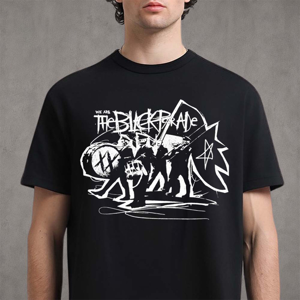 My Chemical Romance Merch Nashville Tennessee 2026 We Are The Black Parade T-Shirt Fan Gifts - Kdjoy