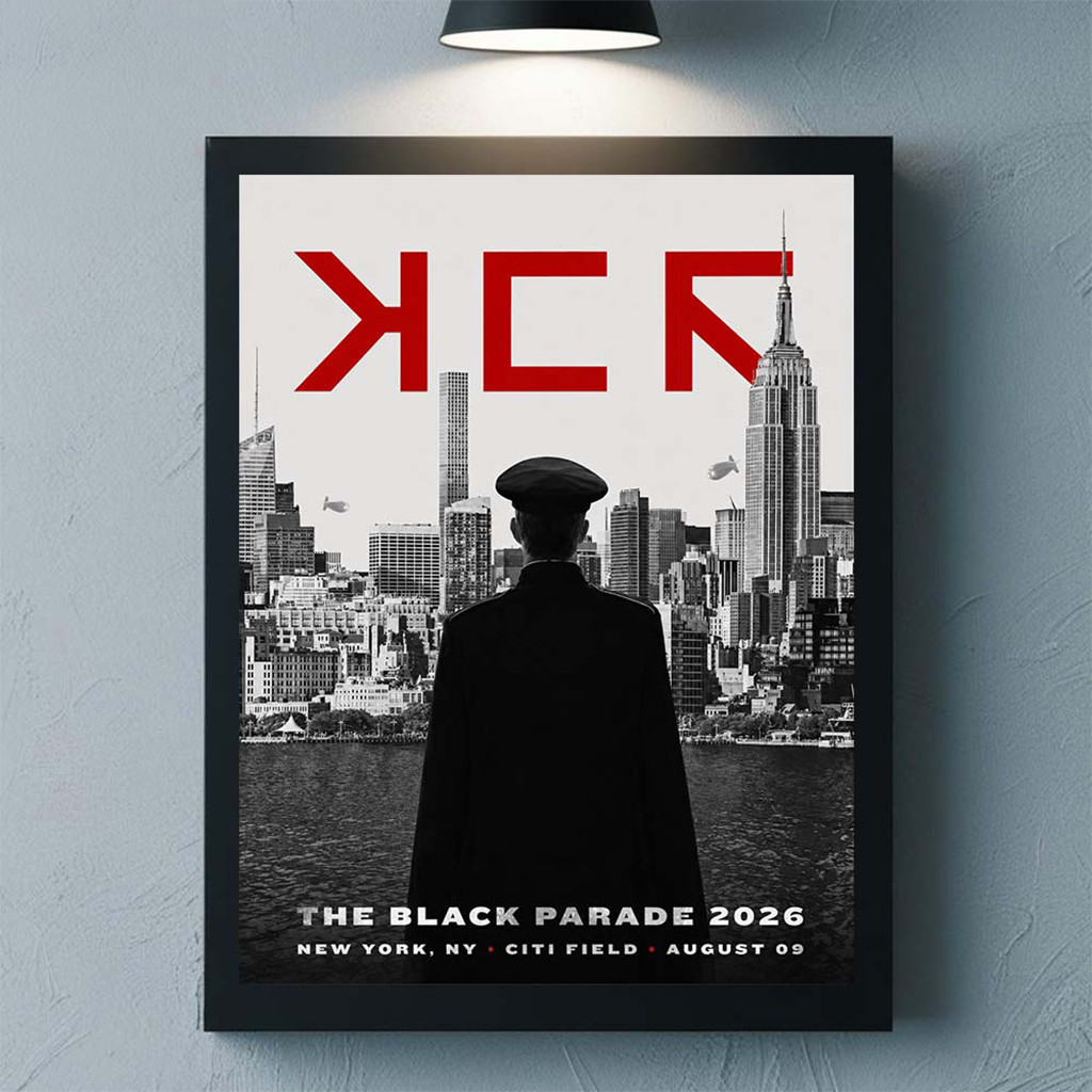 My Chemical Romance Merch New York NY 2026 Event Poster Music Lovers Wall Art Decor