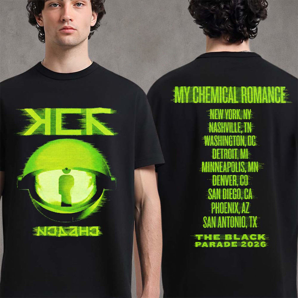 My Chemical Romance Merch The Black Parade Tour 2026 North America Behave T-Shirt Fan Gifts My Chemical Romance Merch The Black Parade Tour 2026 North America Behave T-Shirt Fan Gifts