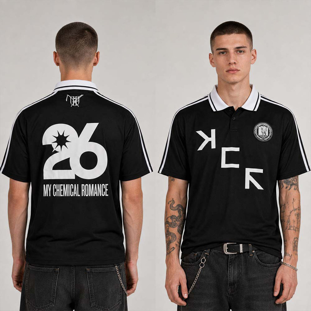 My Chemical Romance Merch The Black Parade Tour 2026 North America DRAAG Polo Shirt Him Gifts