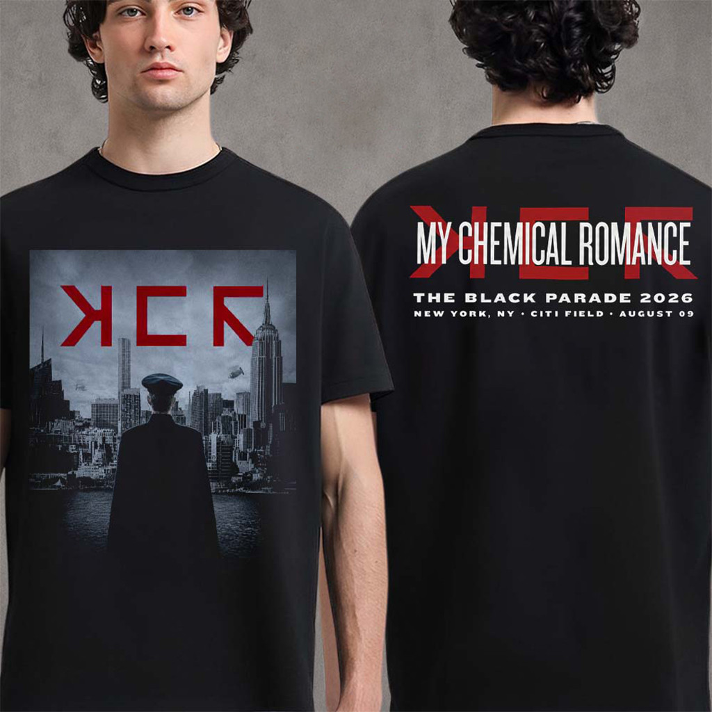 My Chemical Romance New York 2026 Event T-Shirt My Chemical Romance Merch Gifts For Rock Fan