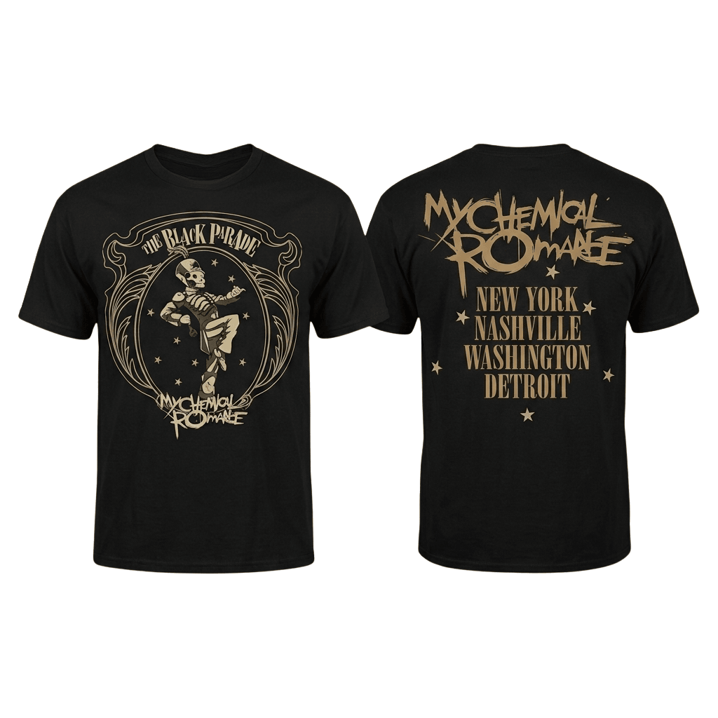 My Chemical Romance The Black Parade Shirt My Chemical Romance Merch Rock Fan Gifts - Kdjoy