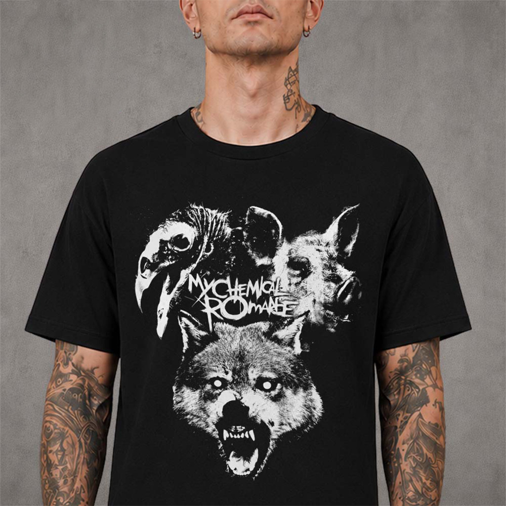 My Chemical Romance Washington DC 2026 Wild Animals T-Shirt My Chemical Romance Merch - Kdjoy