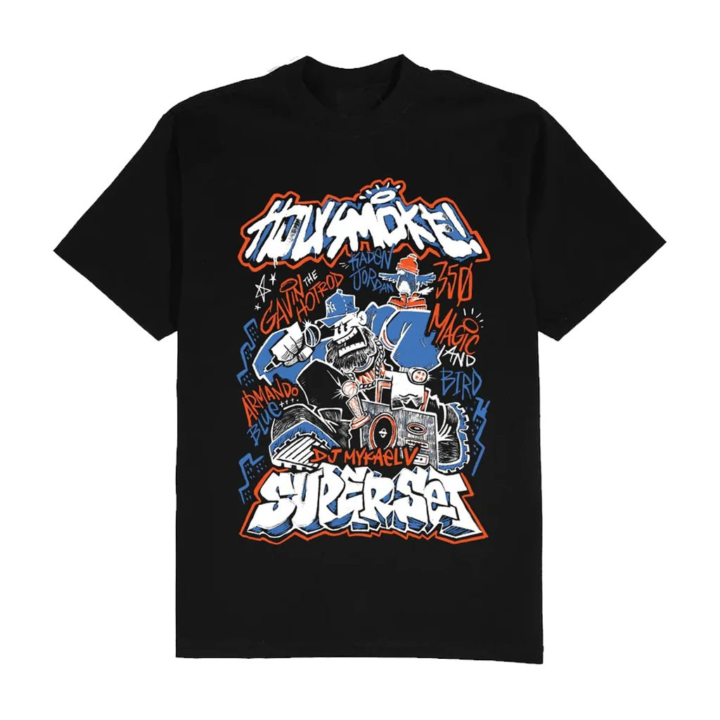 Mykael V Merch 2026 Holy Smoke Superset T-Shirt Best Gifts For Music Lovers - Kdjoy