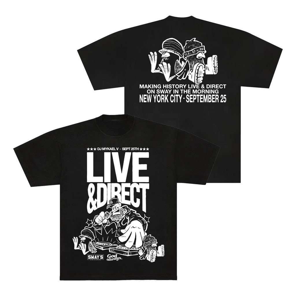Mykael V Merch 2026 Mykael On Sway T-Shirt Best Gifts For DJ Fans - Kdjoy Mykael V Merch 2026 Mykael On Sway T-Shirt Best Gifts For DJ Fans - Kdjoy