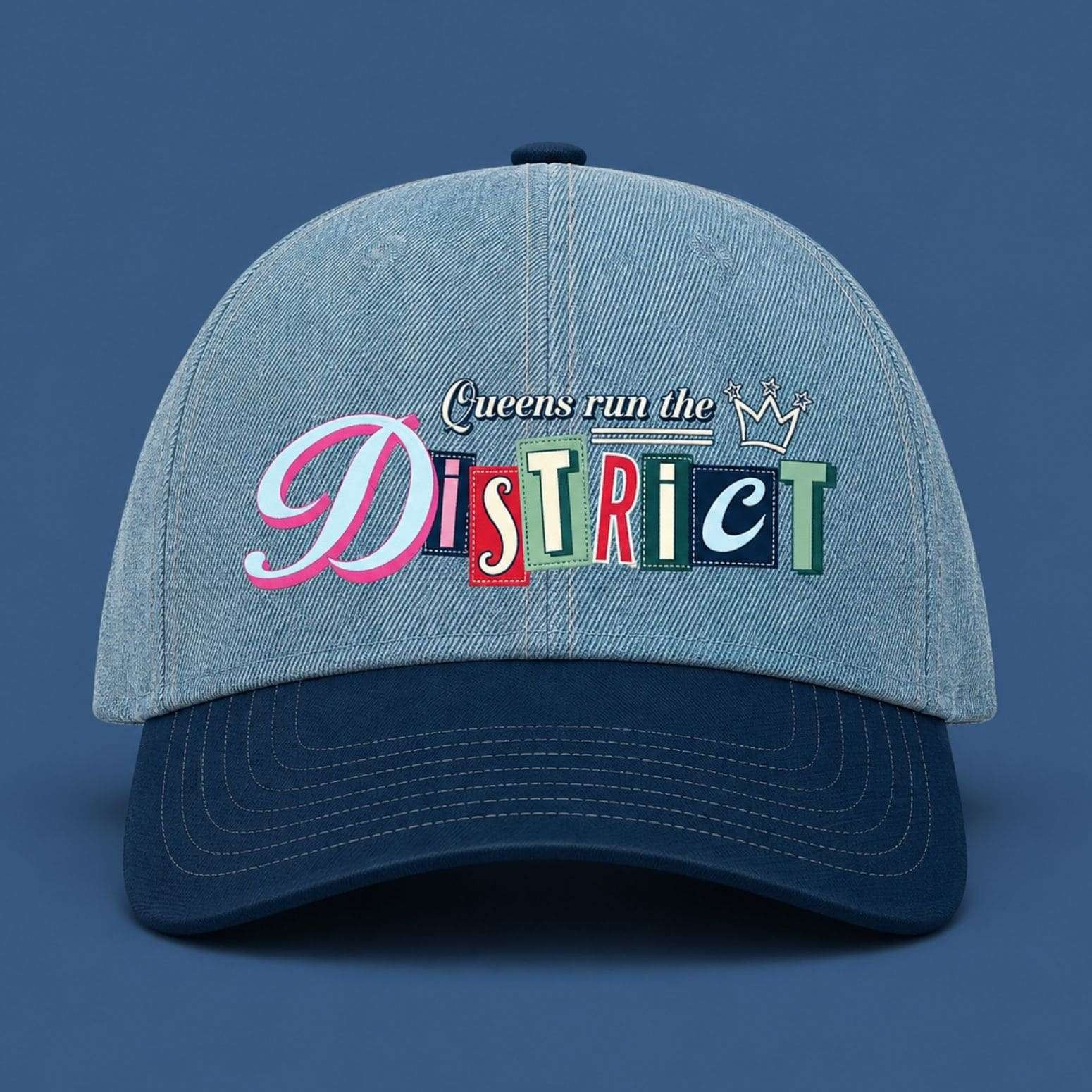 Mystics x Spirit Queens Run The District Hat Washington Sports Cap Gifts For Fans - Kdjoy Mystics x Spirit Queens Run The District Hat Washington Sports Cap Gifts For Fans - Kdjoy