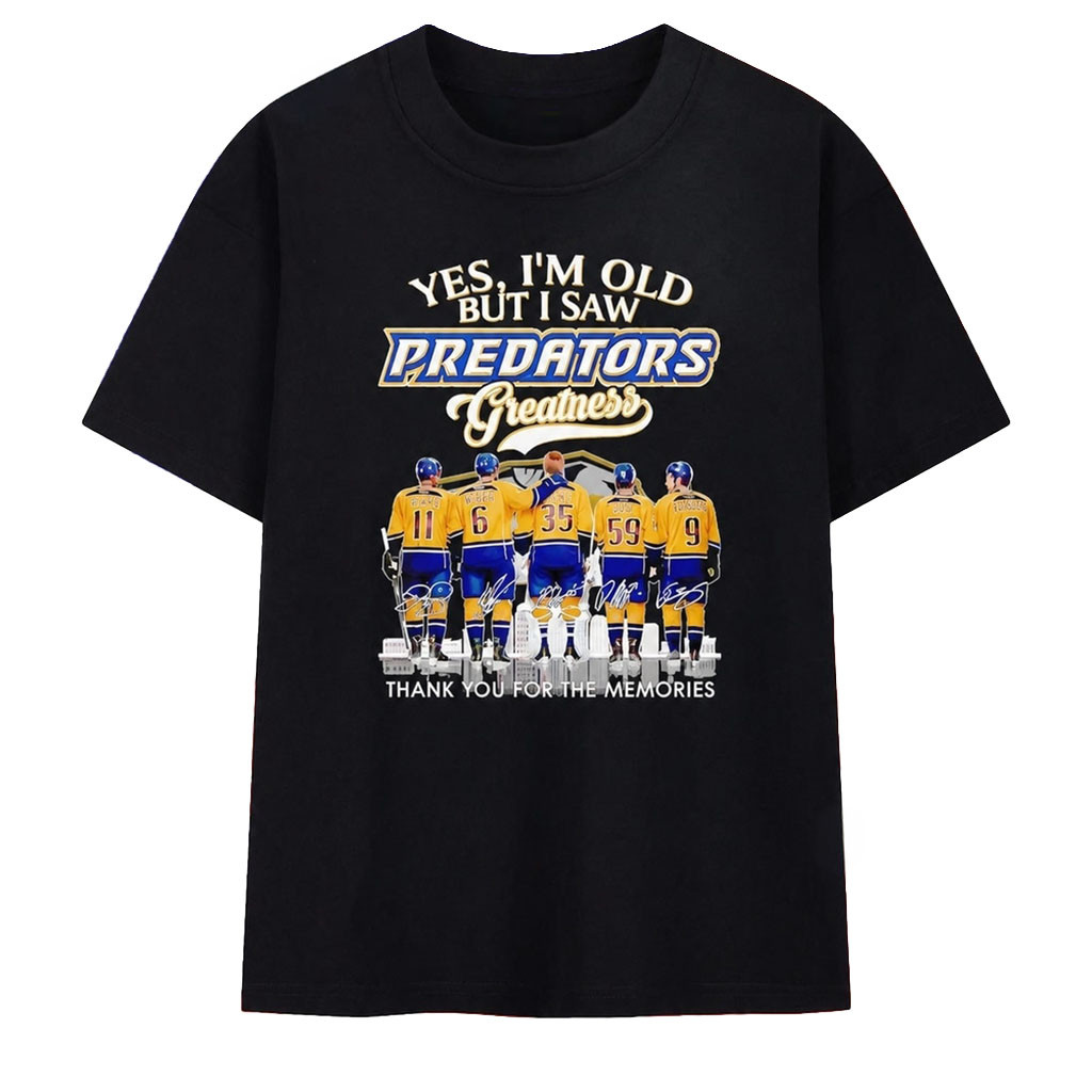 Nashville Predators Greatness Legwand Weber Rinne Josi Forsberg Signature T-Shirt Fan Merch - Kdjoy Nashville Predators Greatness Legwand Weber Rinne Josi Forsberg Signature T-Shirt Fan Merch - Kdjoy